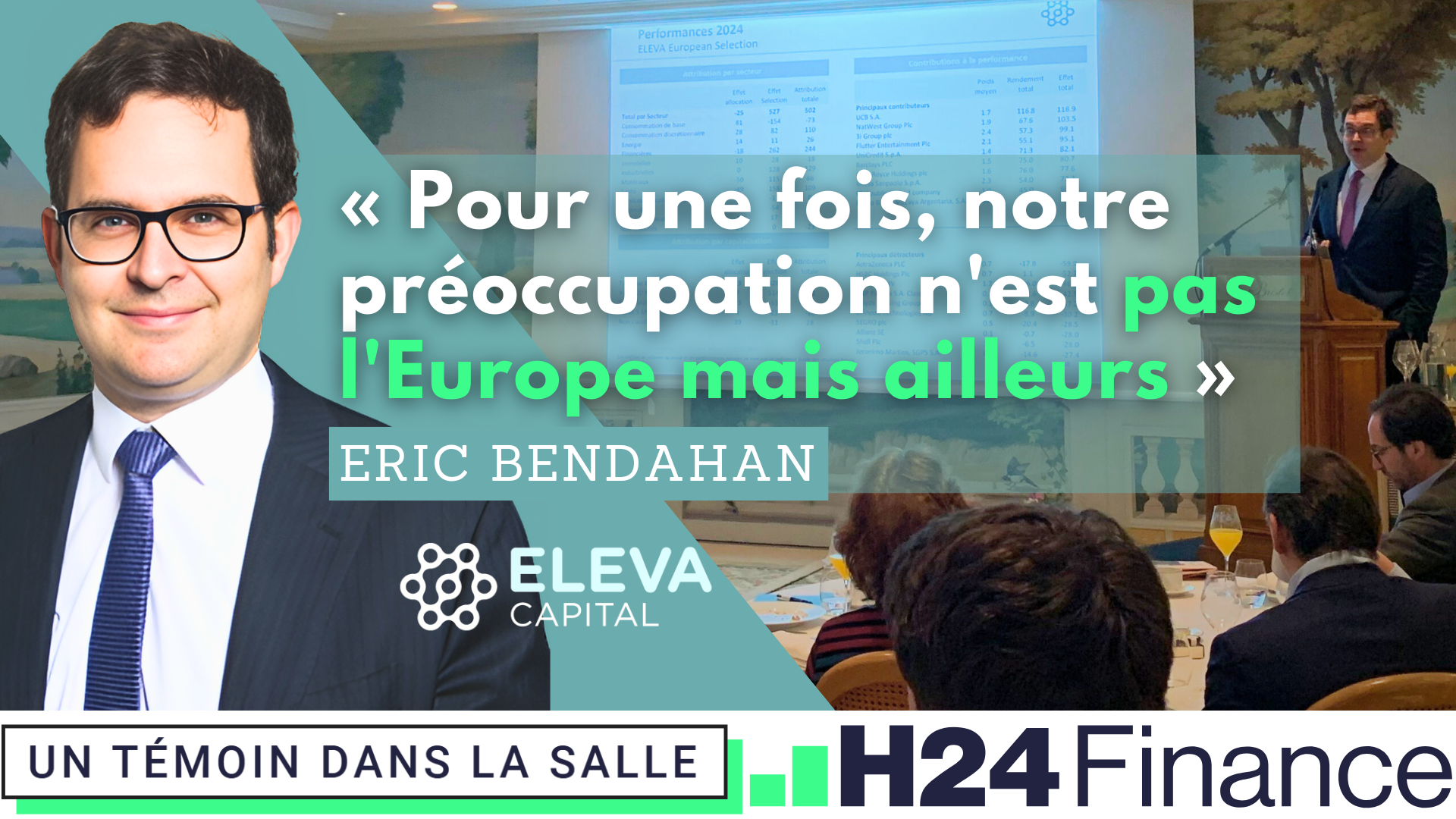 Une nouvelle préoccupation pour ELEVA Capital...