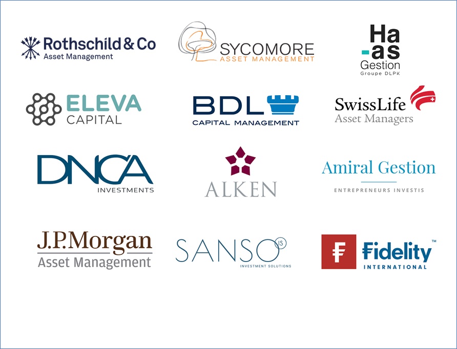 Rothschild, Sycomore, Haas, Eleva, BDL, Swisslife, DNCA, Alken, Amiral, JP Morgan, Sanso, Fidelity : les positions des gérants en 2 minutes...