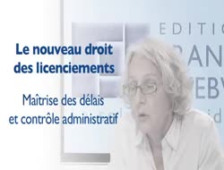 Le nouveau droit des licenciements.Éditions Francis Lefebvre 