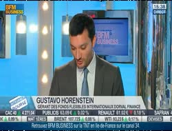Interview du 14 novembre 2013 de Gustavo Horenstein sur BFM Business, gérant chez Dorval Finance