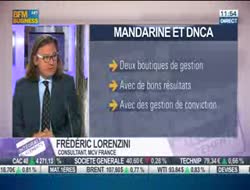 « DNCA et Mandarine deux boutiques qui carburent bien…. » Frédéric Lorenzini