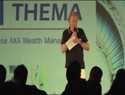 Olivier Samain, Directeur Général d'Axa Thema, sait remercier ses fidèles partenaires en association avec...