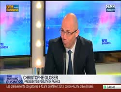 "Rupture historique...!" explique Christophe Gloser, Président de Fidelity France