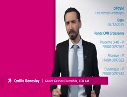 Un point sur les marchés après la BCE avec CPR AM...