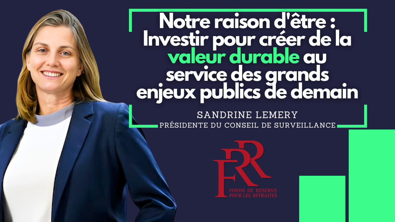 Les fonds choisis par le FRR (Fonds de réserve pour les retraites) pour performer...