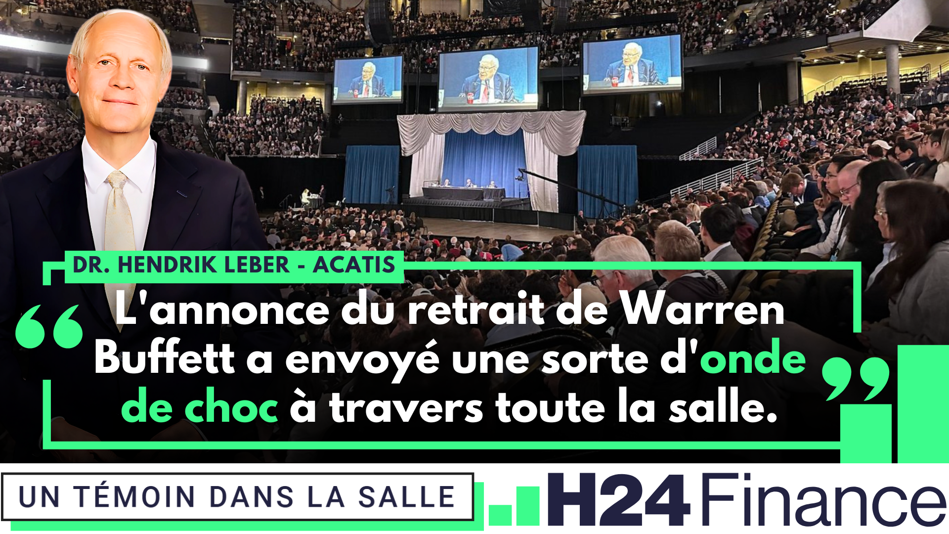 Le docteur Leber, fondateur d'ACATIS, raconte la dernière assemblée générale de Warren Buffett