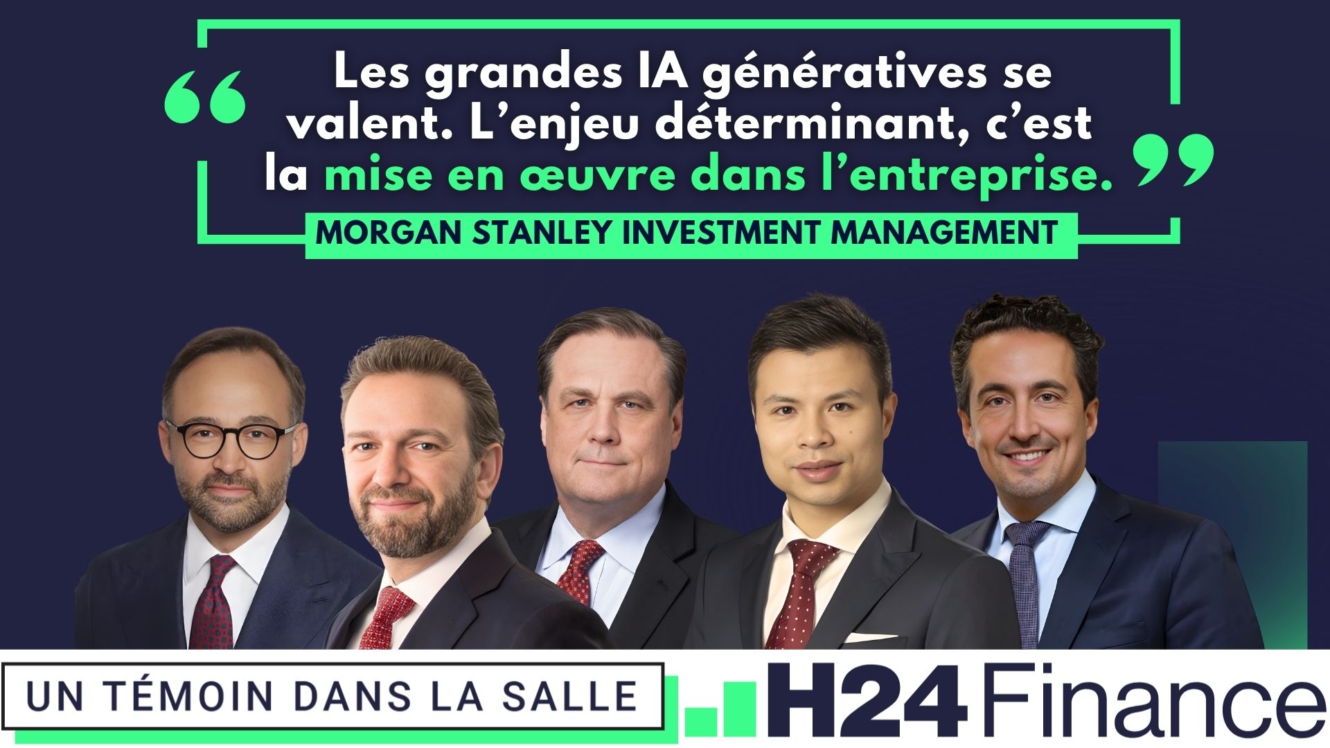 Morgan Stanley propose une approche multi-thématique pour capter les grandes tendances de demain