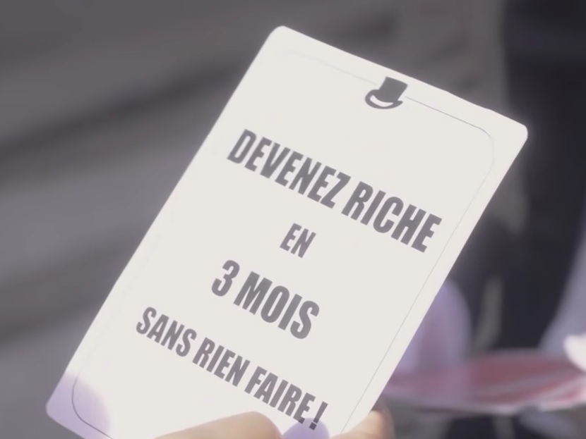 🃏 Devenez riche en 3 mois sans rien faire !