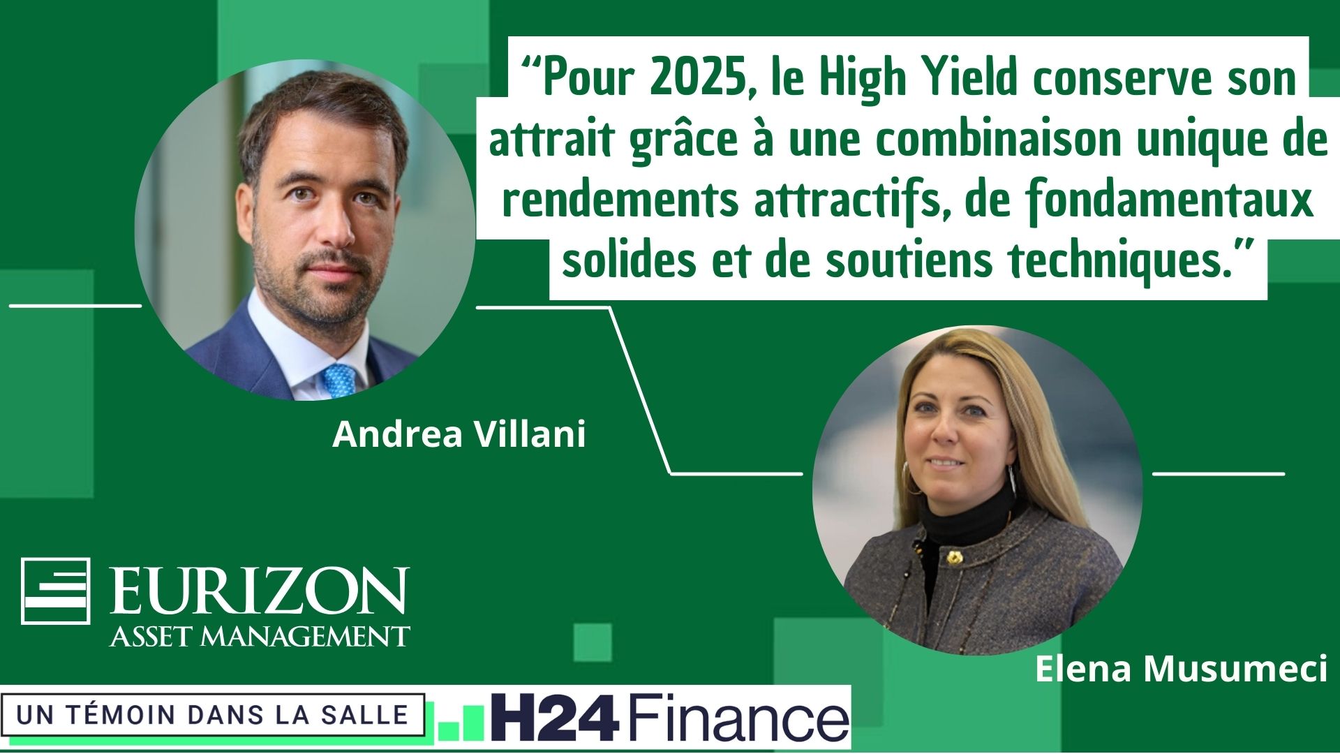 Les perspectives du marché High Yield pour 2025 selon Eurizon Capital...