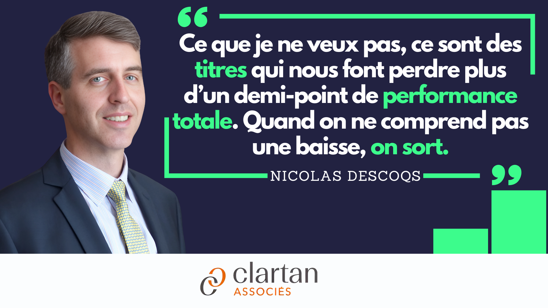 Clartan Valeurs, presque 35 ans de track record