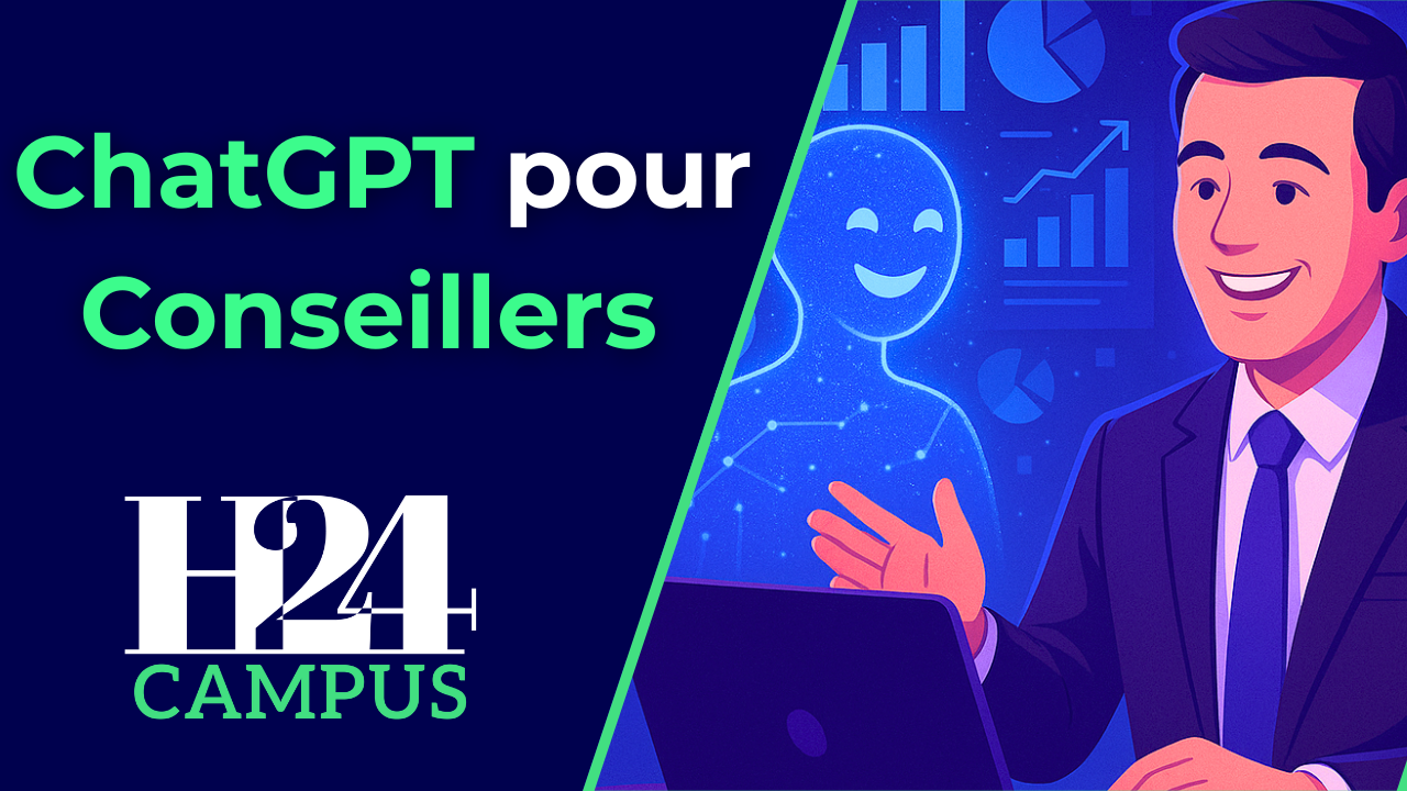 Webinaire H24 Campus sur l'IA : Chat GPT pour conseiller