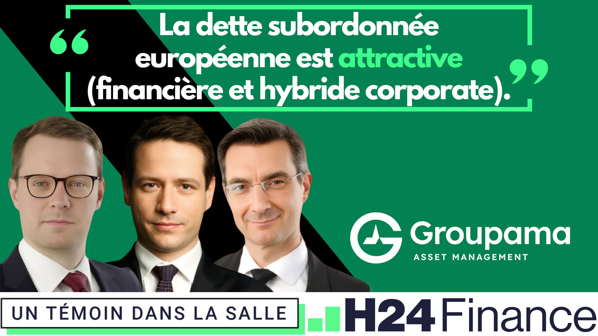 Marchés obligataires : subordination et rendement, un choix réfléchi pour les mois à venir selon Groupama AM