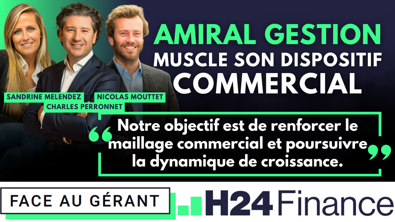 Amiral Gestion - Charles Perronnet rejoint l'équipe Distribution France