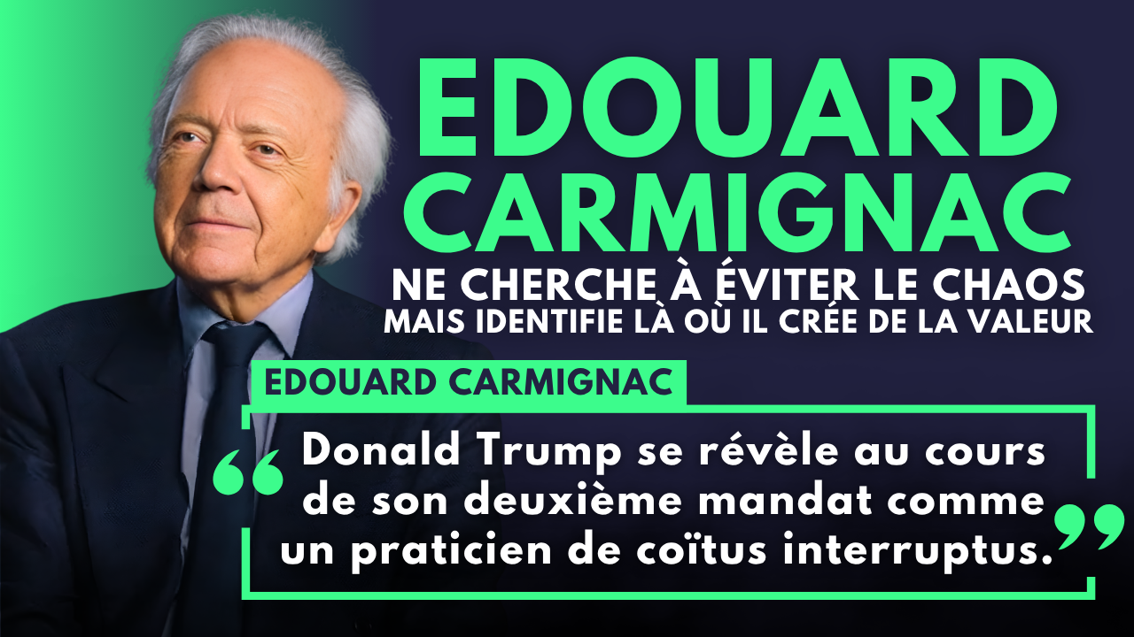 Édouard Carmignac - Iran, pétrole, taux… pourquoi il faut rester (un peu) optimiste dans le chaos