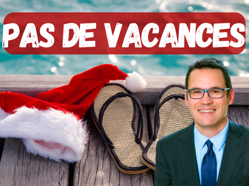 Pas de vacances pour Jean-François Bay...