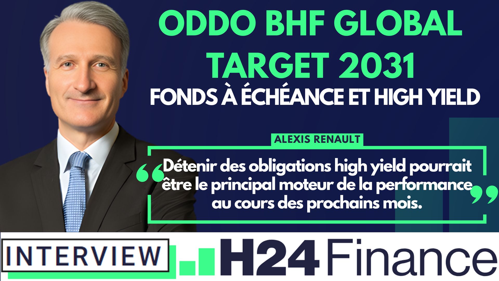 Fonds à échéance et high yield : le point de vue d’Alexis Renault (ODDO BHF AM)