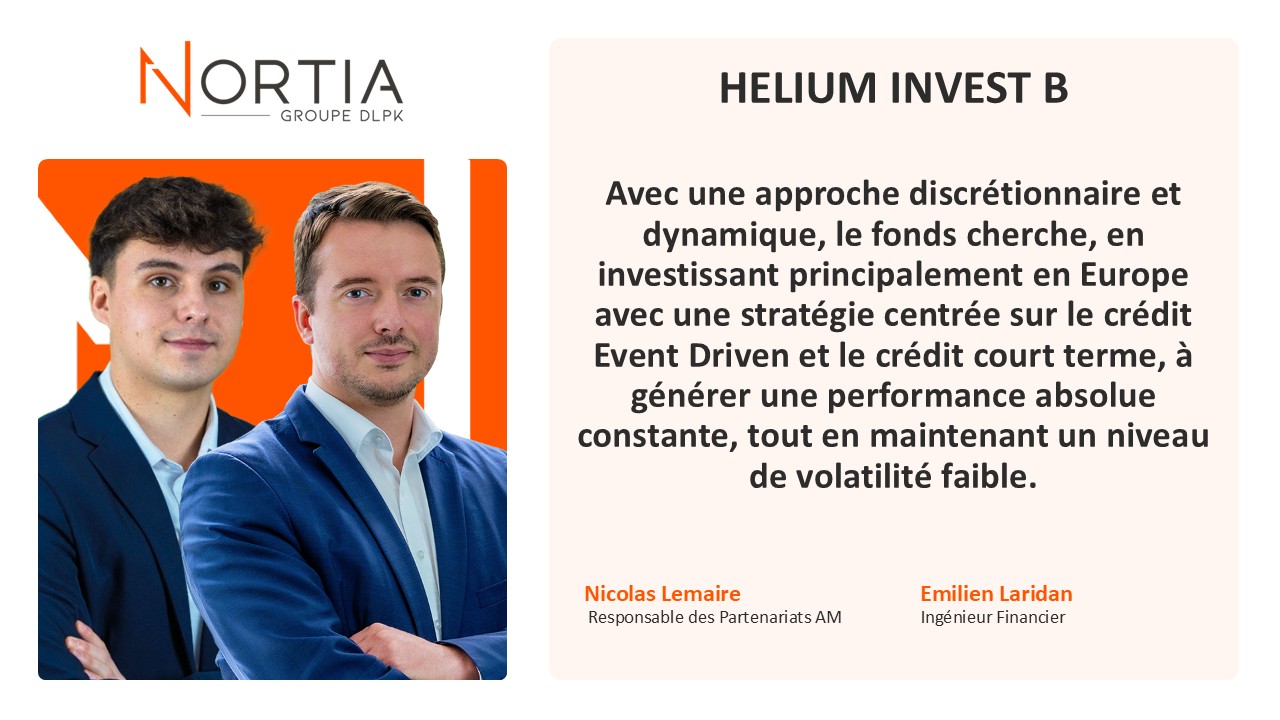 HELIUM INVEST est dans le viseur de Nortia cette semaine