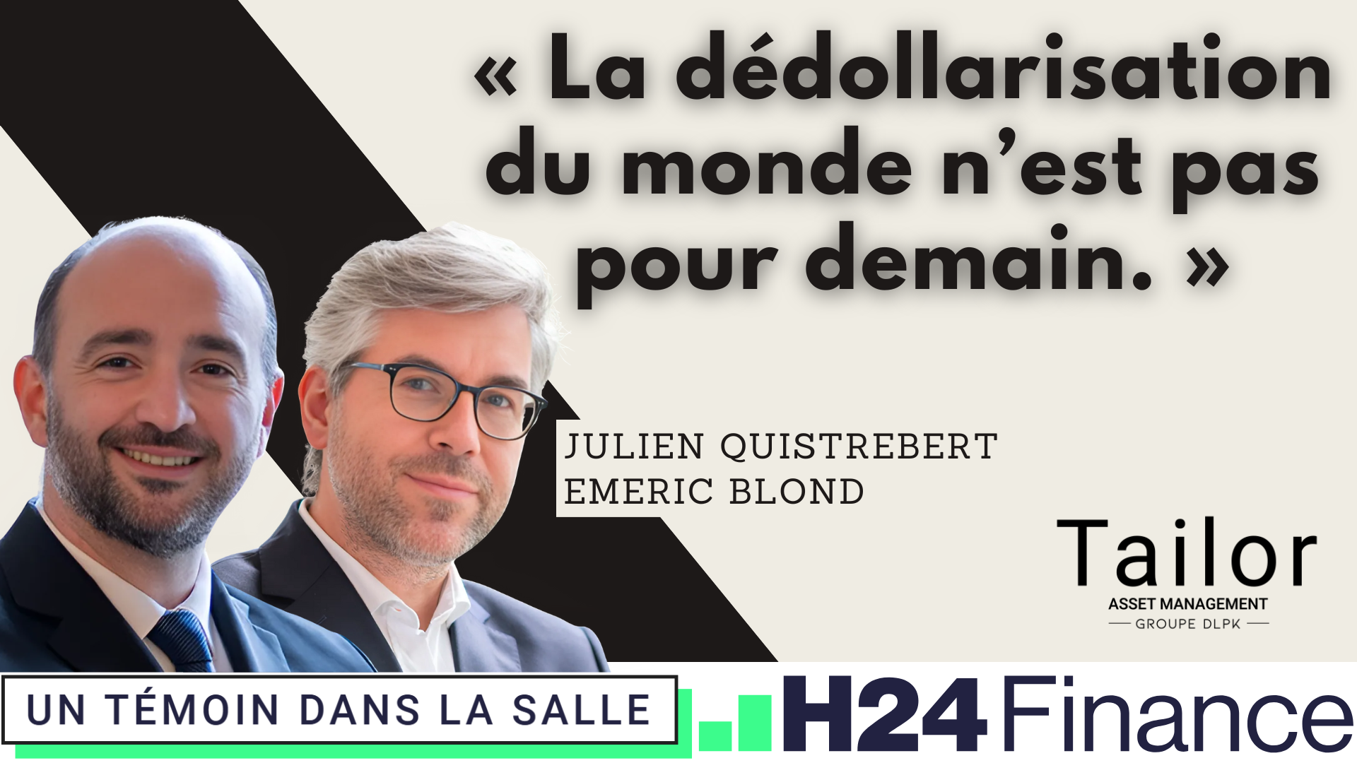 +16,5% et +23,2% YTD : Les trois clés de cette approche...